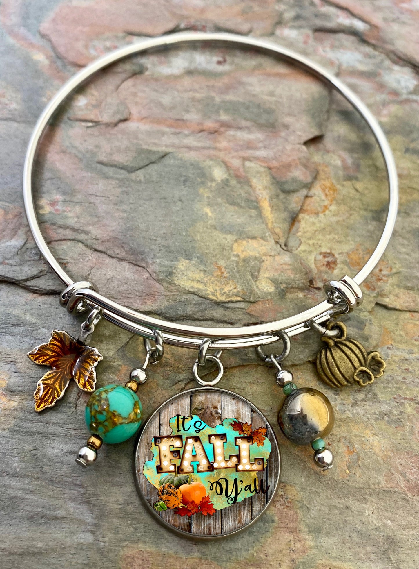 It’s Fall Y’all- Bangle or Bolo Bracelet